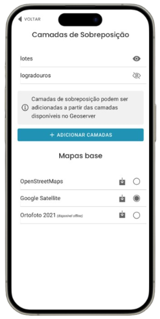 GeoServer Mobile Client screenshot 4